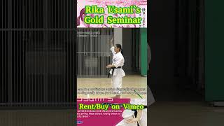 Steps to Chatanyara Kusanku 2 Rika Usamis Gold Seminar チャタンヤラクーサンクーの流れ2 short 空手 karate [upl. by Clie]