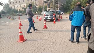 Driving test  driving very easy test Lahore DHA driving test very easy [upl. by Tengdin]