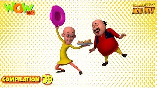 Motu Patlu  Non stop 3 episodes  3D Animation for kids  39 [upl. by Drue]