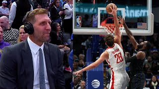 Dirk Nowitzki Alperen Şengün hakkında konuşuyor ALTYAZILI Mavs vs Rockets  28112023 [upl. by Nyltac]