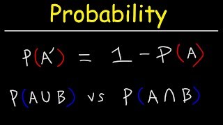 Probability of Complementary Events amp Sample Space [upl. by Baily]