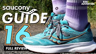 Maximizing Comfort and Support with the NEW Saucony Guide 16  InDepth Review  Run4Adventure [upl. by Ardnal]