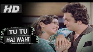 Tu Tu Hai Wahi  Asha BhpsaleKishore kumar  Yeh Vaada Raha [upl. by Klemm]