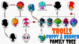 TROLLS Poppy And Branchs Family Tree [upl. by Burnaby]