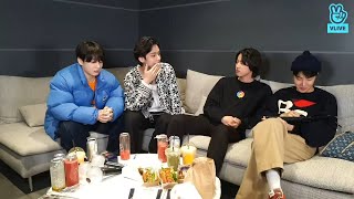 ENG SUB BTS VLIVE  V JUNGKOOK JIN amp JHOPE VLIVE 2022 [upl. by Enilekcaj]