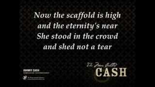 Johnny Cash  The long black veil lyrics [upl. by Koerlin]