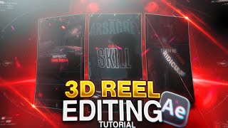 How to REALLY EDIT VIRAL 3D REELS Like Houston Kold  After Effects Detailed Tutorial [upl. by Eugine]