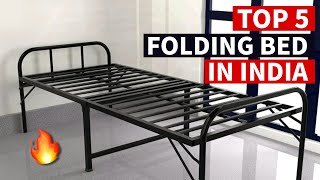 Top 5 Best Folding Bed In India 2024  Folding Bed Under 10000  Review  Portable Bed Choice Point [upl. by Gardener]