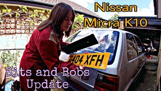 Nissan Micra K10  Rear Numberplate  Headlight and Grill  Engine wash and Start up [upl. by Castorina]