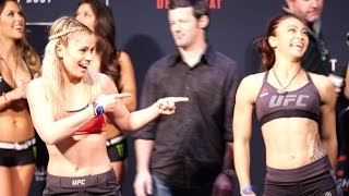 UFC on FOX 22 weighin staredowns [upl. by Reni]