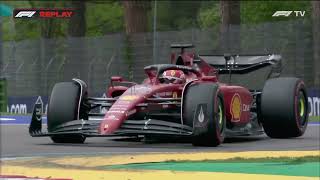 LECLERC JUMPS A LITTLE AND ALMOST LOST THE CAR [upl. by Aix720]