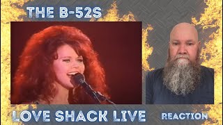 The B52s  Love Shack live 1989 commentary reaction  New Wave [upl. by Etsirk]