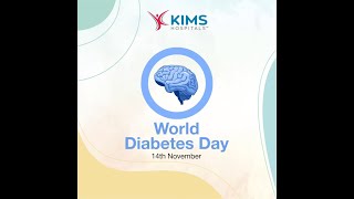 World Diabetes Day  KIMS Hospitals [upl. by Hayn]