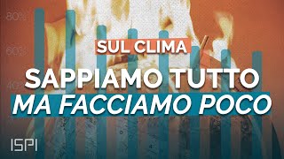 Cambiamento Climatico Perché sappiamo tutto ma facciamo poco [upl. by Hein]