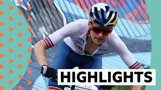 2022 European XCO Mountain Bike Championships Mens Highlights  Tom Pidcock Dominates [upl. by Offen]