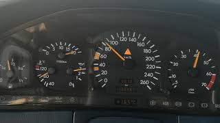 MercedesBenz S500 acceleration 0180 kmh w140 [upl. by Siloa948]