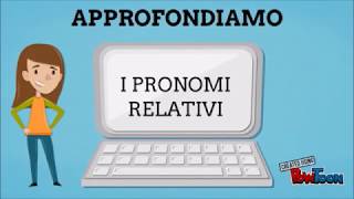 I pronomi relativi [upl. by Ranson]