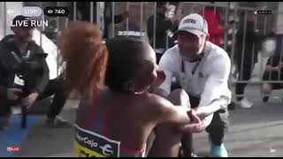 10K Valencia Ibercaja Agnes Ngetich smashes world 10km record with 2846 [upl. by Namwen]