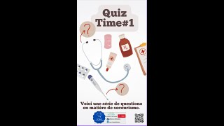 Quiz1 Secourisme Part 1 [upl. by Notloc583]