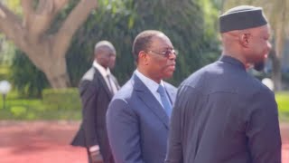 CES IMAGES QUI VOUS ONT ÉCHAPPÉ Bassirou le nouveau président du Sénégal et Sonko au palais [upl. by Ash225]