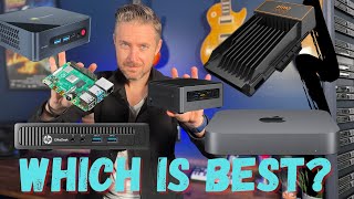 Mini PC Showdown Which One For a HomeLab Raspberry Pi Intel NUC Zima Board Beelink Mac Mini [upl. by Sadoff]