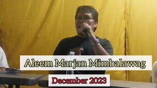 AlAleem Marjan Mimbalawag beautiful wasyat [upl. by Nnyleimaj]