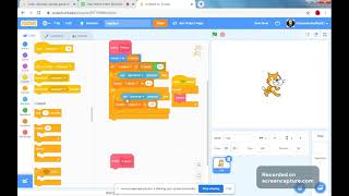 How to create gravity and friction in Scratch PerpendicularFlight5 [upl. by Rramo]