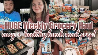 Walmart Grocery Haul  SAMs Club  Shop  Meal Prep  Easy Lunch Prep  April 2024  Dossier [upl. by Klemperer439]