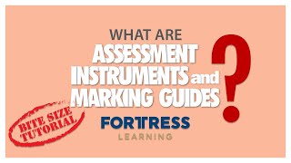 What are Assessment Instruments and Marking Guides  TAE40116  TAE40122 [upl. by Taryne914]