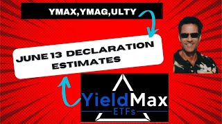 Yieldmax Payout Predictions YMAG YMAG amp ULTY for June 13 Declaration [upl. by Abigail]