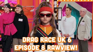 Rupauls Drag Race UK Season 6 Ep 8 Rawview [upl. by Nhepets]