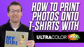 How to Print Pictures onto TShirts with DTF Transfers [upl. by Granlund]