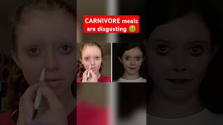 CARNIVORE meals are disgusting 🤢 carnivoreketo keto carnivore carnivorediet [upl. by Randee]