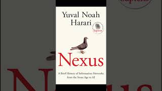 Nexus by Yuval Noah Harari and Introduction booklovers artificialintelligence nexus [upl. by Tonia]