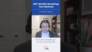 DBT Mindful Breathing Two Methods shorts [upl. by Aubarta]