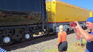 Union Pacific Big Boy 4014 Navasota Texas 1042024 [upl. by Nnovahs239]