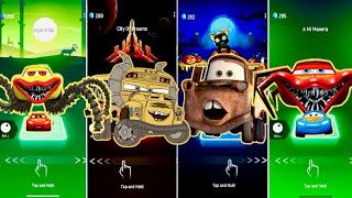 🏎️ Car Eater vs Cursed Miss Fritter vs Tow Mater vs Lightning Mcqueen Eater  Coffin Dance 🪩 [upl. by Somisareg]