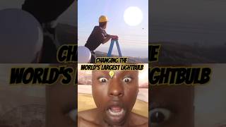 Changing the WORLDS LARGEST lightbulb💡 beatbox tiktok reels viral shorts MrEdu47yj2vs [upl. by Nur]