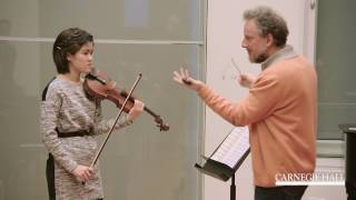 Berliner Philharmoniker Violin Master Class R Strauss Don Juan [upl. by Blood]