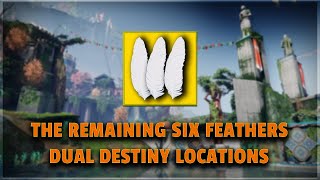 Destiny 2 LAST 6 FEATHER Locations  Dual Destiny 6 Feather Locations Walkthrough [upl. by Stefanac]