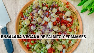 Ensalada Vegana De Palmito Edamames y Repollo  Taste of Home [upl. by Chud]