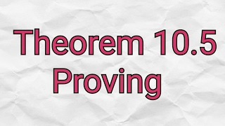 Theorem 105 Proving  Theorem Of Circle Class 9  Example With Construction [upl. by Ahsinor115]