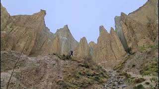 AMAZING CLAY CLIFFS IN OMARAMA NEW ZEALAND [upl. by Aribold]