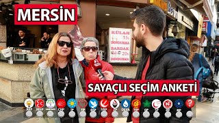 MERSİN SAYAÇLI SEÇİM ANKETİ 2024 Mersinde Bir Parti ÇoK Önde [upl. by Danczyk293]