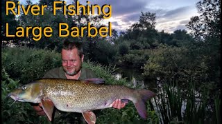 Small River Fishing For Barbel  A Moody River Video 267 [upl. by Salita]