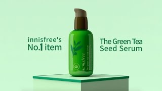 The Green Tea Seed Serum  No 1 Serum from innisfree [upl. by Maye265]