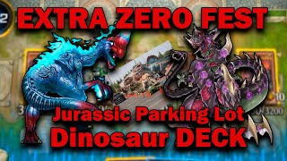 【Master Duel】Extra Zero fest Dinosaur Deck Jurassic Parking lot  Yugioh Master Duel [upl. by Nosmas751]