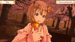 Risu Sings flos 【Risu 3D Showcase】 [upl. by Joice]