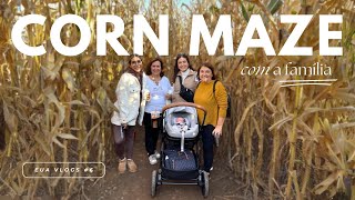 CORN MAZE aka um labirinto de milho 🌽 com a fam  Catarina Filipe  EUA Vlogs 6 [upl. by Ahsiloc337]