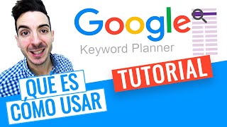 Cómo BUSCAR PALABRAS CLAVE en Marketing Digital con Google Keyword Planner TUTORIAL [upl. by Ikciv]